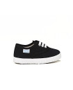 Made in Spain EU20-EU29 Classic Canvas shoes Non Slip Rubber Black 